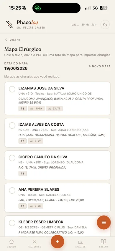 Mapa — resultado IA